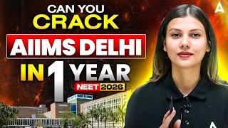 NEET 2026: Effective and Realistic 1-Year Plan to Crack NEET by Tamanna Chaudhary!