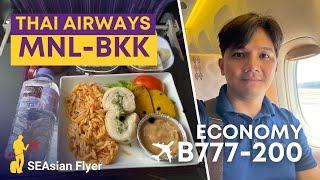 Manila to Bangkok on Thai Airways Economy Class (TG 621 MNL to BKK), Boeing 777-200 | SEAsian Flyer