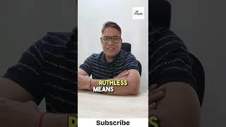 What Does Ruthless Mean?  | Powerful English Vocabulary