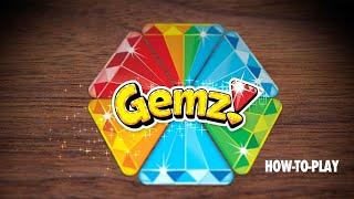 How-To-Play Gemz!™ Three Corner Card Game