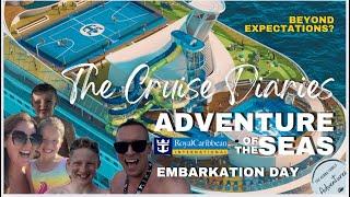 It’s Embarkation Day on Royal Caribbean Adventure of the Seas!