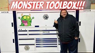 We bought a MONSTER Matco toolbox!