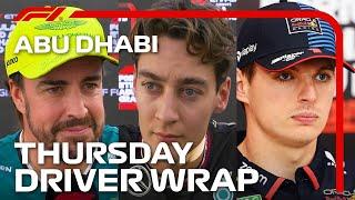 Drivers Look Ahead To The Final Race! | 2024 Abu Dhabi Grand Prix