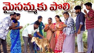 మైసమ్మకు పొలి చేస్తే  | My Village Show | Gangavva | Chandhu | Village Comedy | Village Dawath