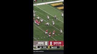 Tai Felton Secures the Edge and Finds the End Zone vs. Indiana | Maryland Football