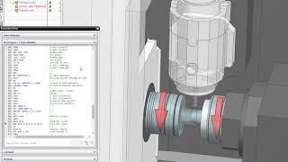 Siemens NX-CAM - Graphical representation of spindle rotation direction in NC-code Simulation