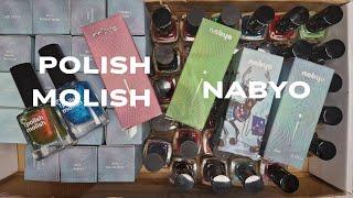 Nabyo и Polish Molish обзор моей коллекции лаков