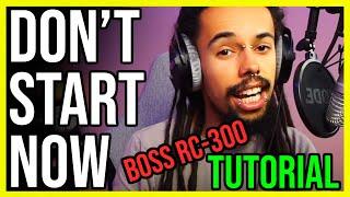 How To Live Loop "Don't Start Now" by Dua Lipa | Boss RC-300 Tutorial
