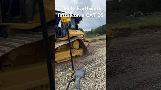 Trimble Earthworks GPS Machine Control Install on a CAT D5 Next Gen Dozer!