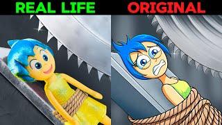 JOY's DREAM | The Best TikTok of Inside Out 2 | REAL LIFE vs ORIGINAL