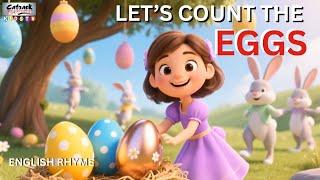 Let's Count The Eggs | New Kids Counting English Rhymes 2025 #CatrackKidsTV #kidssongs