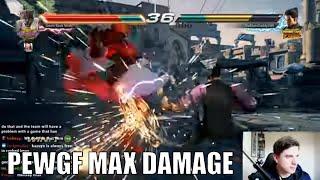 Kazuya PEWGF Max Damage Destroys Opponent