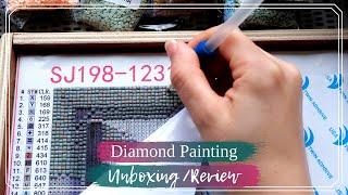 Trying Out Diamond Painting | VictoriasMoon Diamond Painting Kit Unboxing & Review (AD)