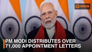 Rozgar Mela 2024: PM Modi distributes over 71,000 appointment letters