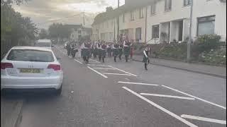 Ballygowan Pipe Band (Brian Boru) 27/08/2022 playing Killaloe