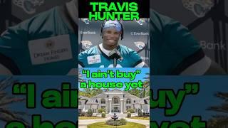 TRAVIS HUNTER SHUT DOWN JAGUARS REPORTER ABOUT his HOUSE! #nfl #espn #deionsanders #jaguars #nflnews