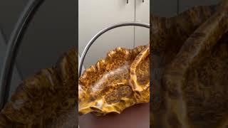 Ваза из капа.Березовый кап              #сувениры #woodworking #изделияиздерева #декор #wooddecor