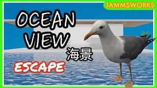 「逃離房間」Escape Ocean View 海の景色 海景 walkthrough 脫出攻略 ｜ Jammsworks