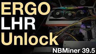 ERGO LHR Unlock w/ NBMiner 39.5 (RTX 3080 Ti Tested)