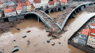 ВЕНА ПОД ВОДОЙ! Австрия на коленях перед наводнением века