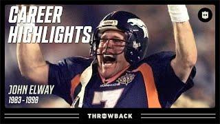 John Elway's Tough & Resilient Career Highlights! | NFL Legends