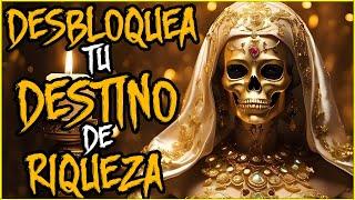  Ritual de Oración DIARIO a la Santa Muerte Dorada  para Manifestar Prosperidad Ilimitada 