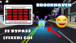 Brookhaven Fe Bypass Script Gui fixed R6 | Hydrogen,Fluxus,Delta,Arceus x Mobile