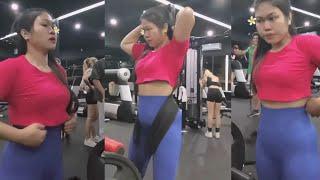 Trand Olah Gym Try On Legging Sport