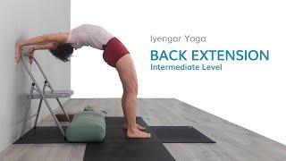 Intermediate Level Iyengar Yoga-Back Extension