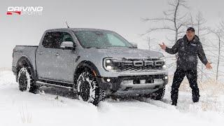 Ford Ranger Raptor Snow Test Doesn't Go as Planned