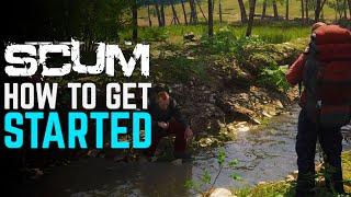 SCUM how to get started | Gameplay 2021