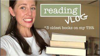 reading the three oldest books on my tbr \\ a reading vlog