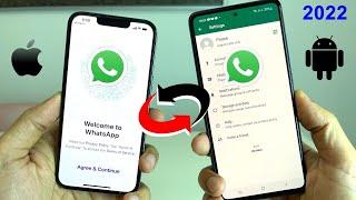 How to transfer whatsapp messages from iPhone to Android? (2022)