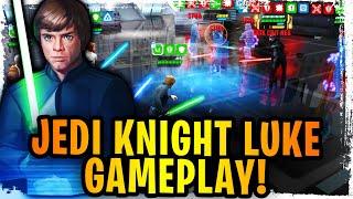 Jedi Knight Luke Skywalker Gameplay Initial Impressions! Will He Dominate Galactic Legends?