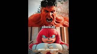 Red Hulk vs Red Characters | Edit #battle #edit