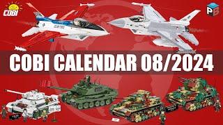  August premieres from COBI - 08/2024 -  Tanks, planes, cars #cobi #bricks