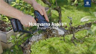 Husqvarna Aspire™ P5-P4A Pruner - Feature and benefits