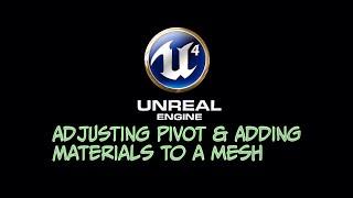 How to fix pivot points and multi-materials permanently in UE4 using Blender