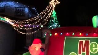 Gemmy Lightshow 2015 Mililani Hawaii Christmas