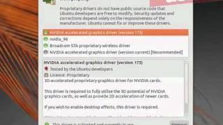 Install additional drivers in Ubuntu