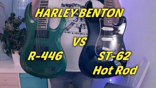 Harley Benton R-446 vs. ST-62 HOT ROD Sound Demo