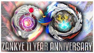 ZANKYE 11 YEAR ANNIVERSARY SPECIAL! + METAL FIGHT BEYBLADE VS ZERO G