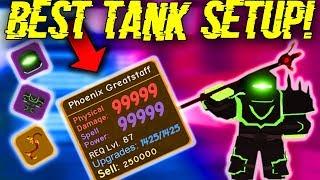 *NEW* BEST TANK SETUP IN THE UNDERWORLD! (ROBLOX DUNGEON QUEST)