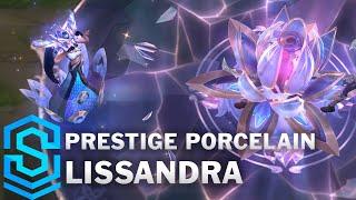 Prestige Porcelain Lissandra Skin Spotlight - Pre-Release - PBE Preview - League of Legends