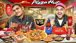 Finish Full Menu of PIZZA HUT & Get 10,000 ₹ Cash Prize 