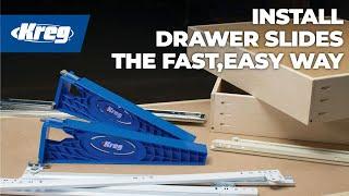 How To Install Drawer Slides The Fast, Easy Way