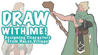 Draw With Me | Designing Characters for World Building