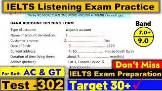 IELTS Listening Practice Test 2023 with Answers [Real Exam - 302 ]