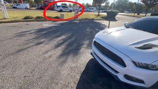 LOUD MUSTANG GT CUTTING UP IN MEMPHIS TRAFFIC!