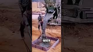 Concrete Disaster Caught on Camera | Workers Shocked by What Happened